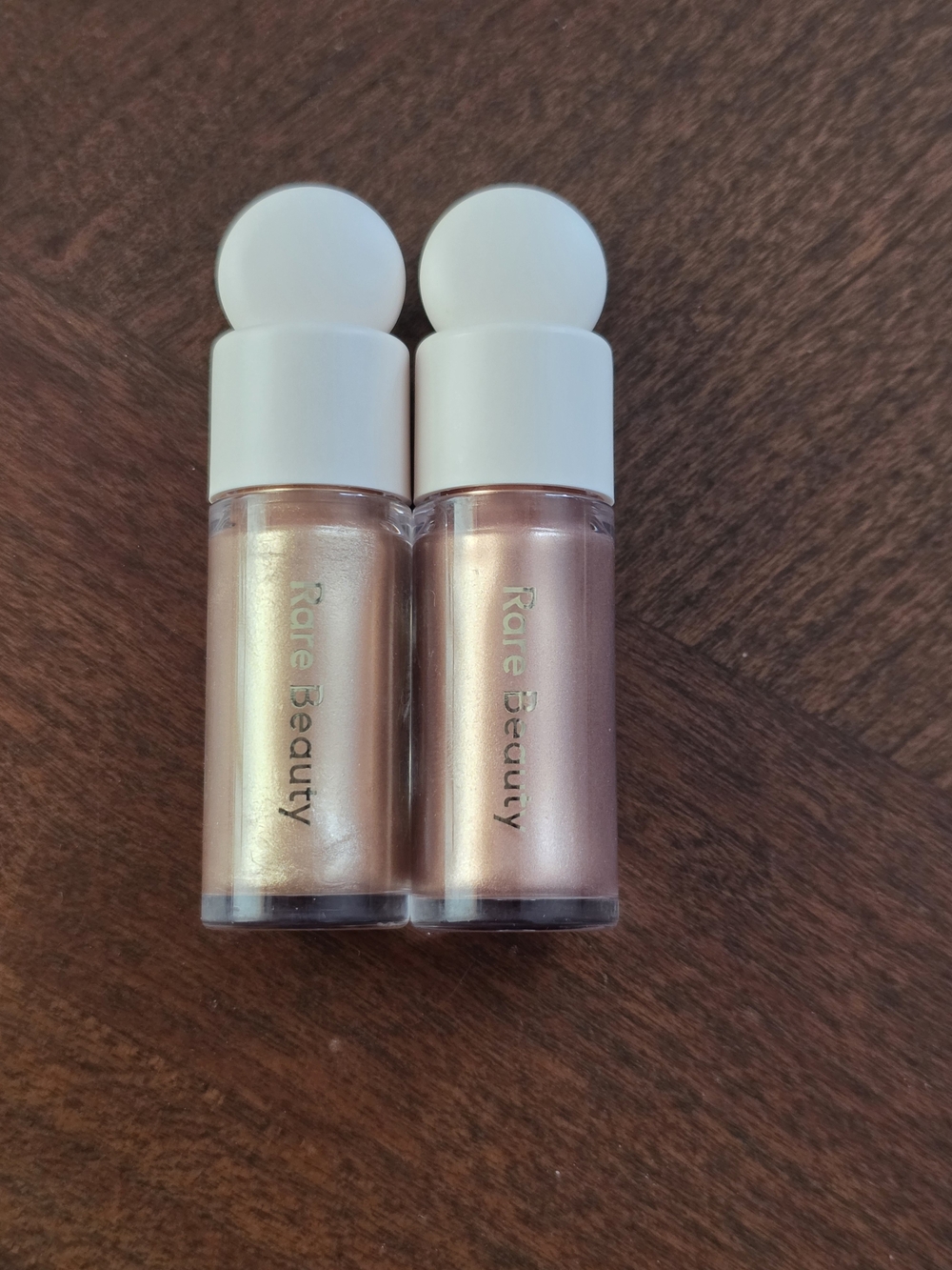 Rare Beauty Liquid Highlighter Duo — Magnetize And Transcend